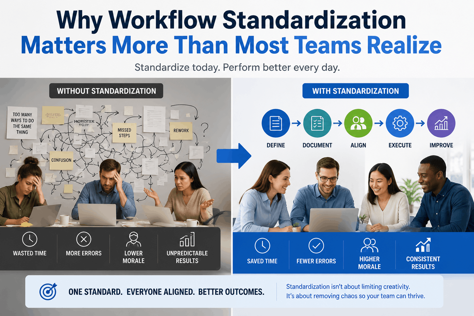 Why Workflow Standardization Matters More Than Most Teams Realize