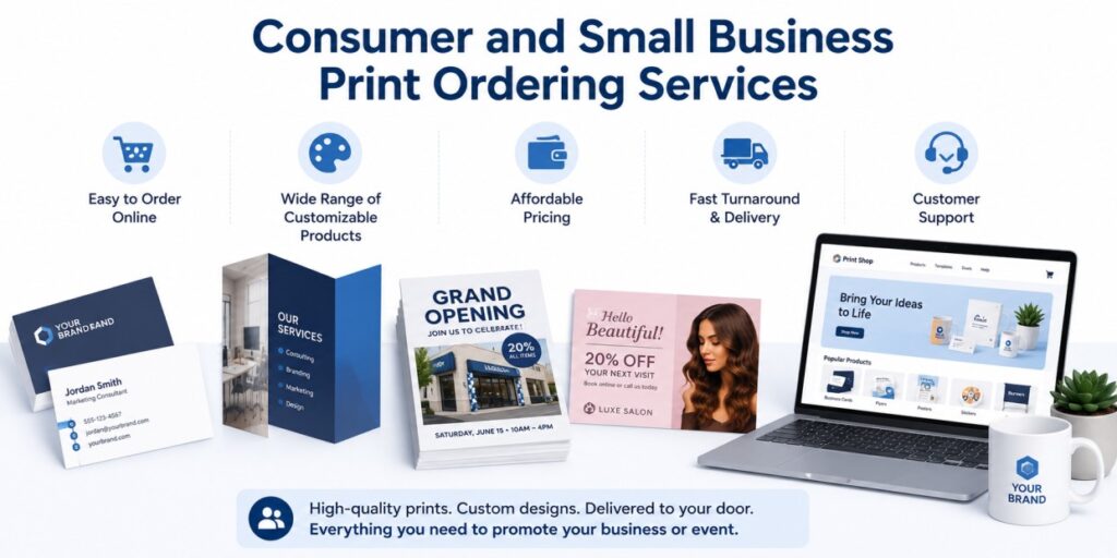 Consumer and Small Business Print Ordering Services