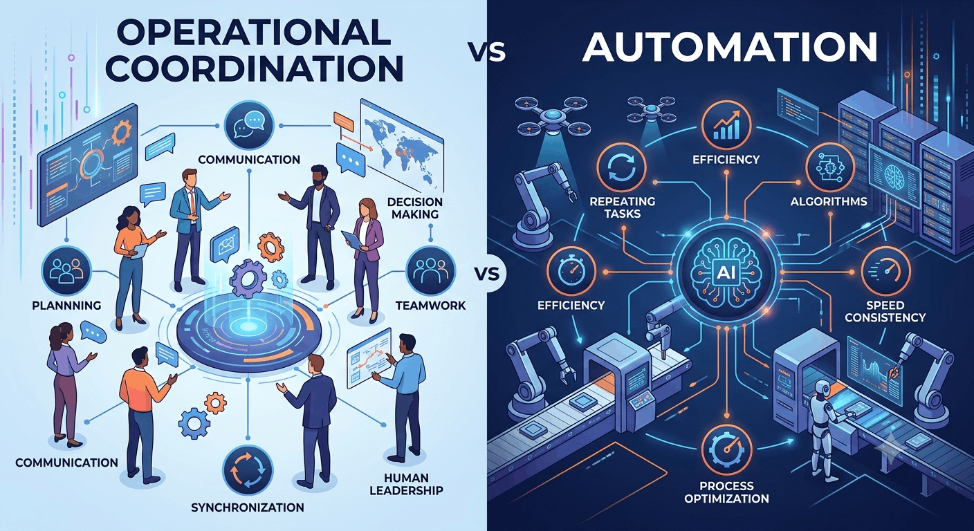 Operational Coordination vs Automation