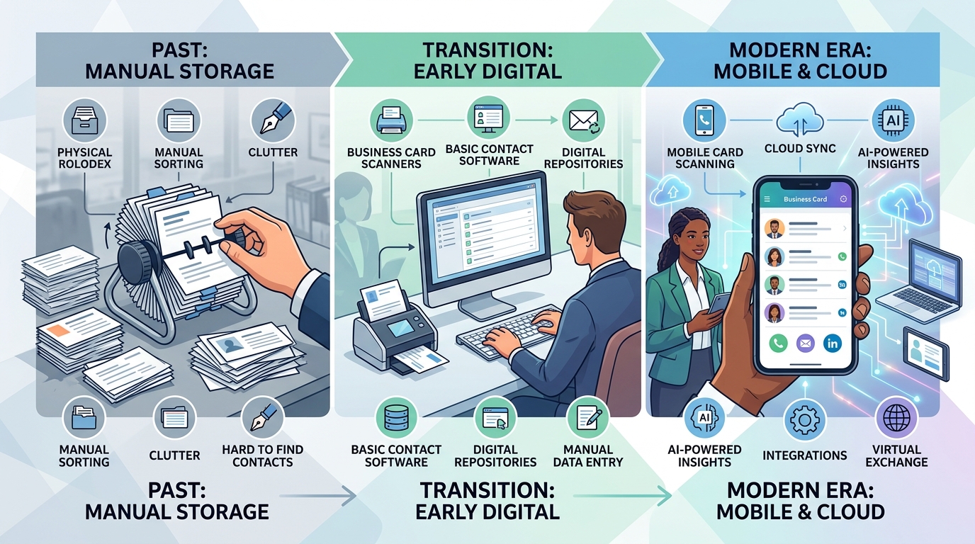 The Evolution Of Business Card Management.