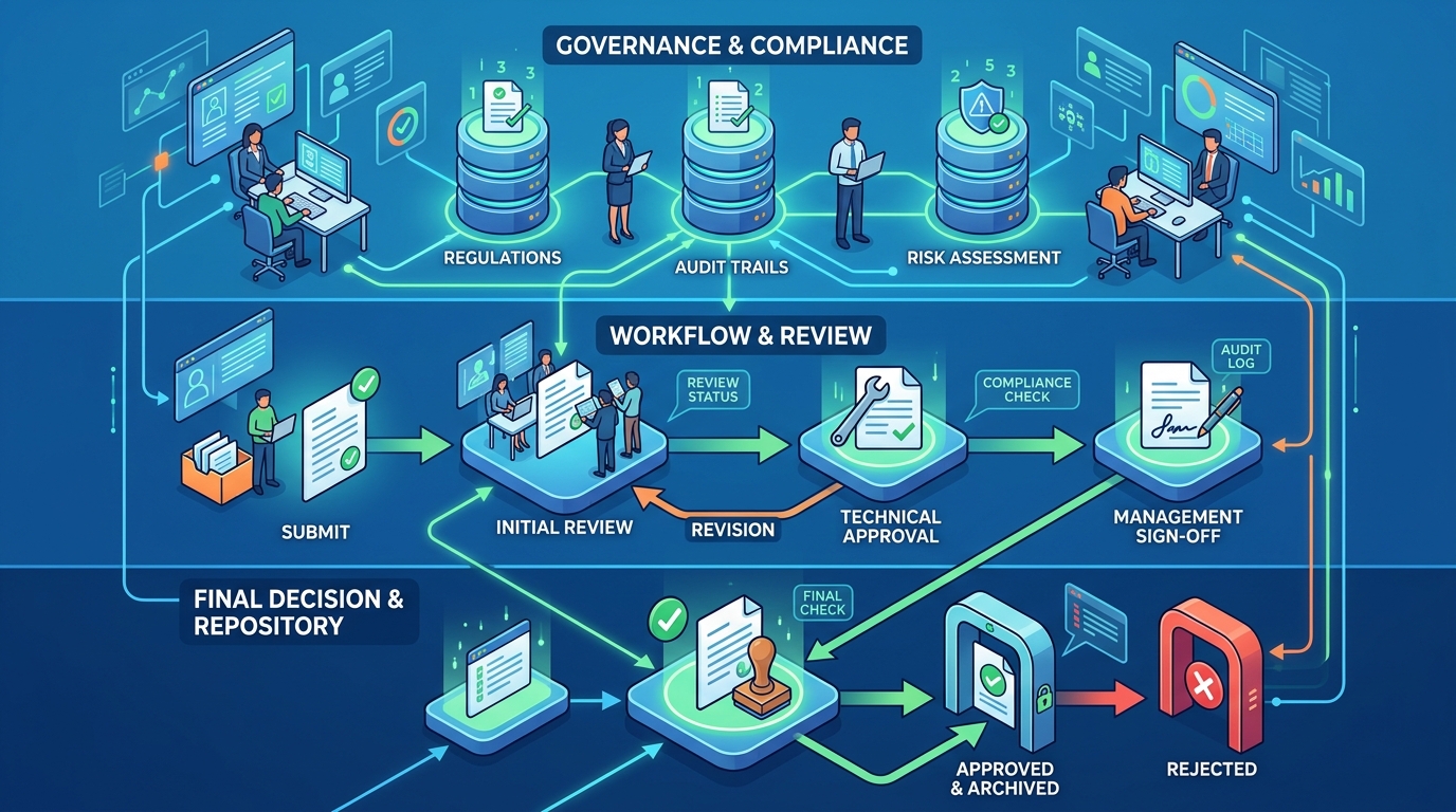 Approval Workflows and Governance.
