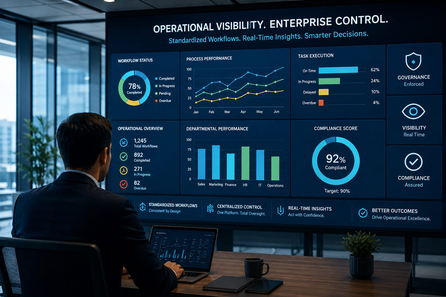 Operational Visibility Starts with Standardized Enterprise Workflows.