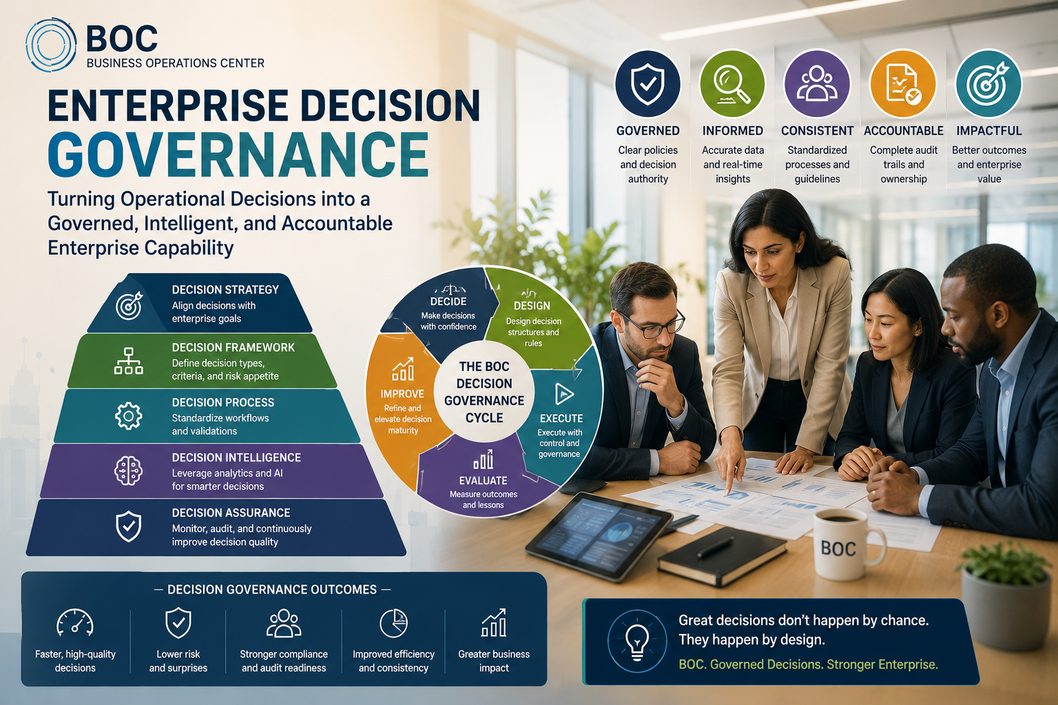 Enterprise Decision Governance: Building Faster, Safer, and More Accountable Operations