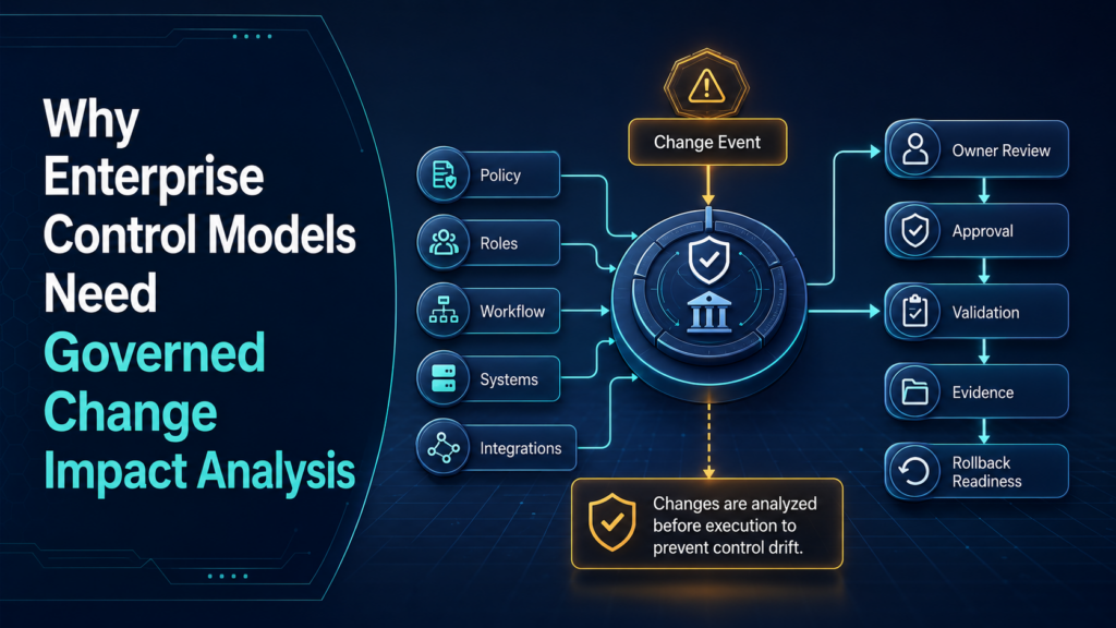 Why Enterprise Control Models Need Governed Change Impact Analysis