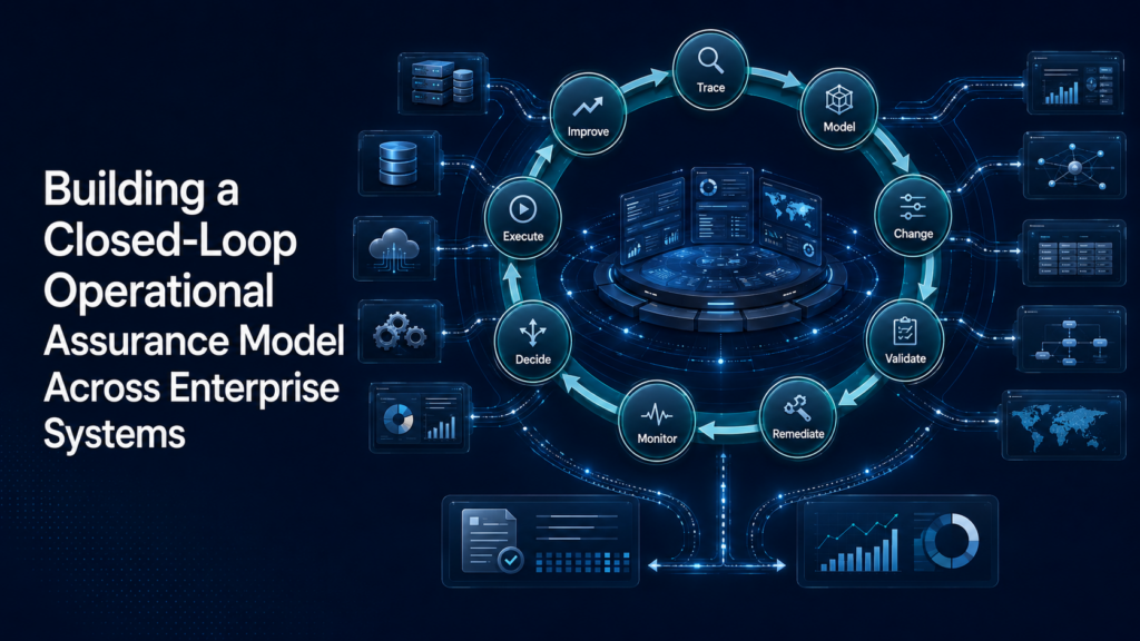 Building A Closed-Loop Operational Assurance Model Across Enterprise Systems