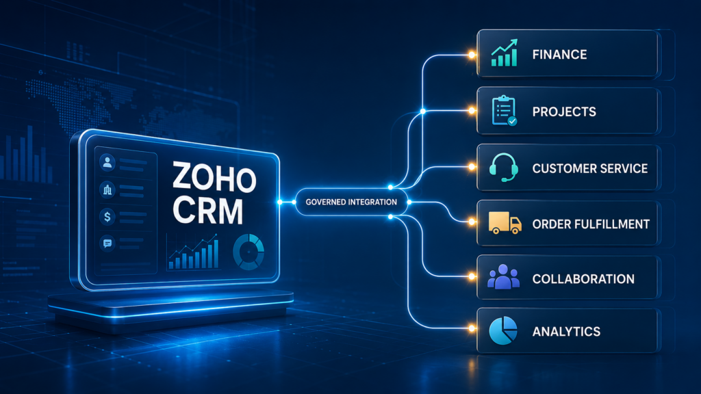 How Zoho CRM Integration Automates Sales, Approvals, and Operational Handoffs