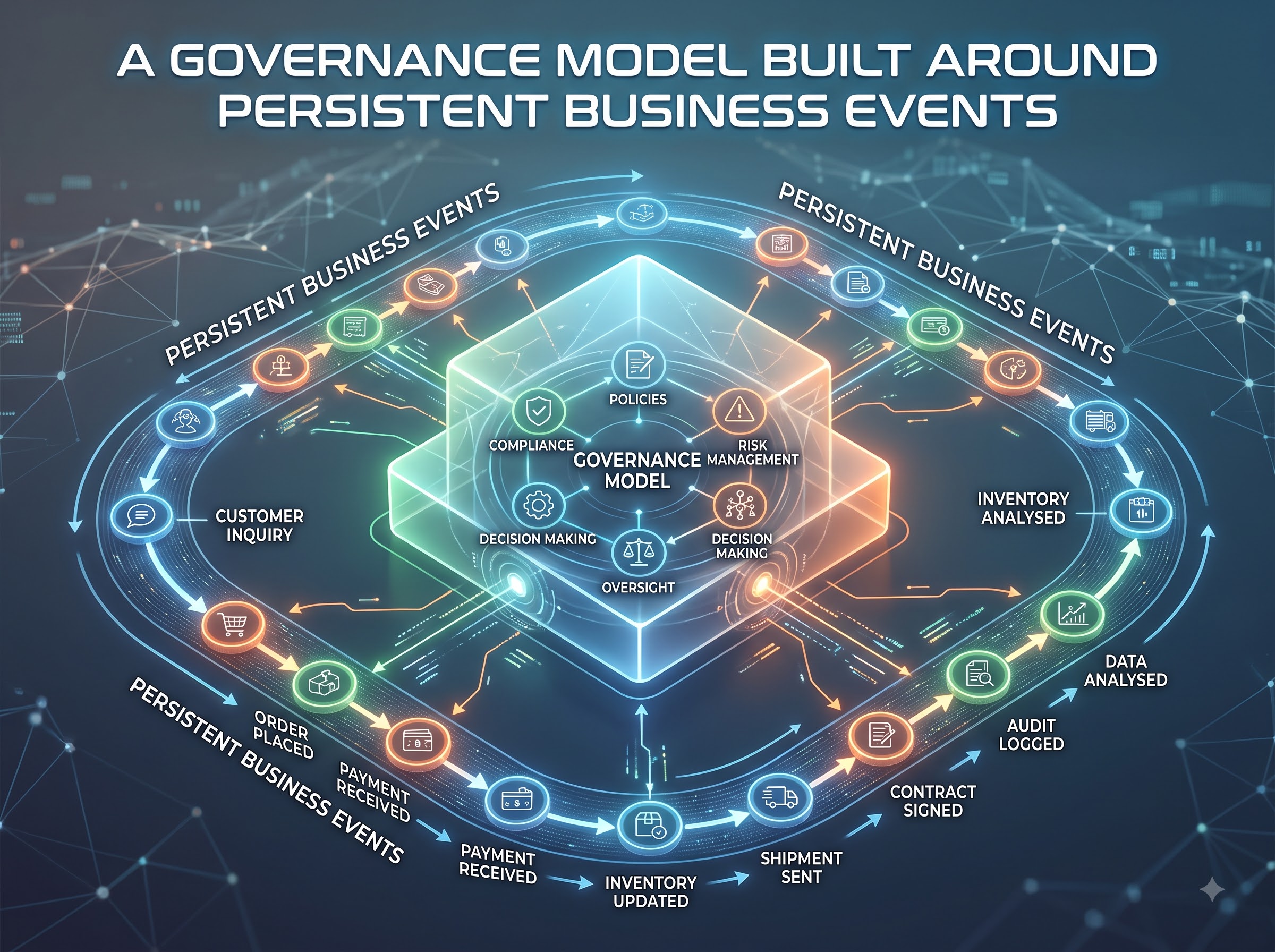 A Governance Model Built Around Persistent Business Events