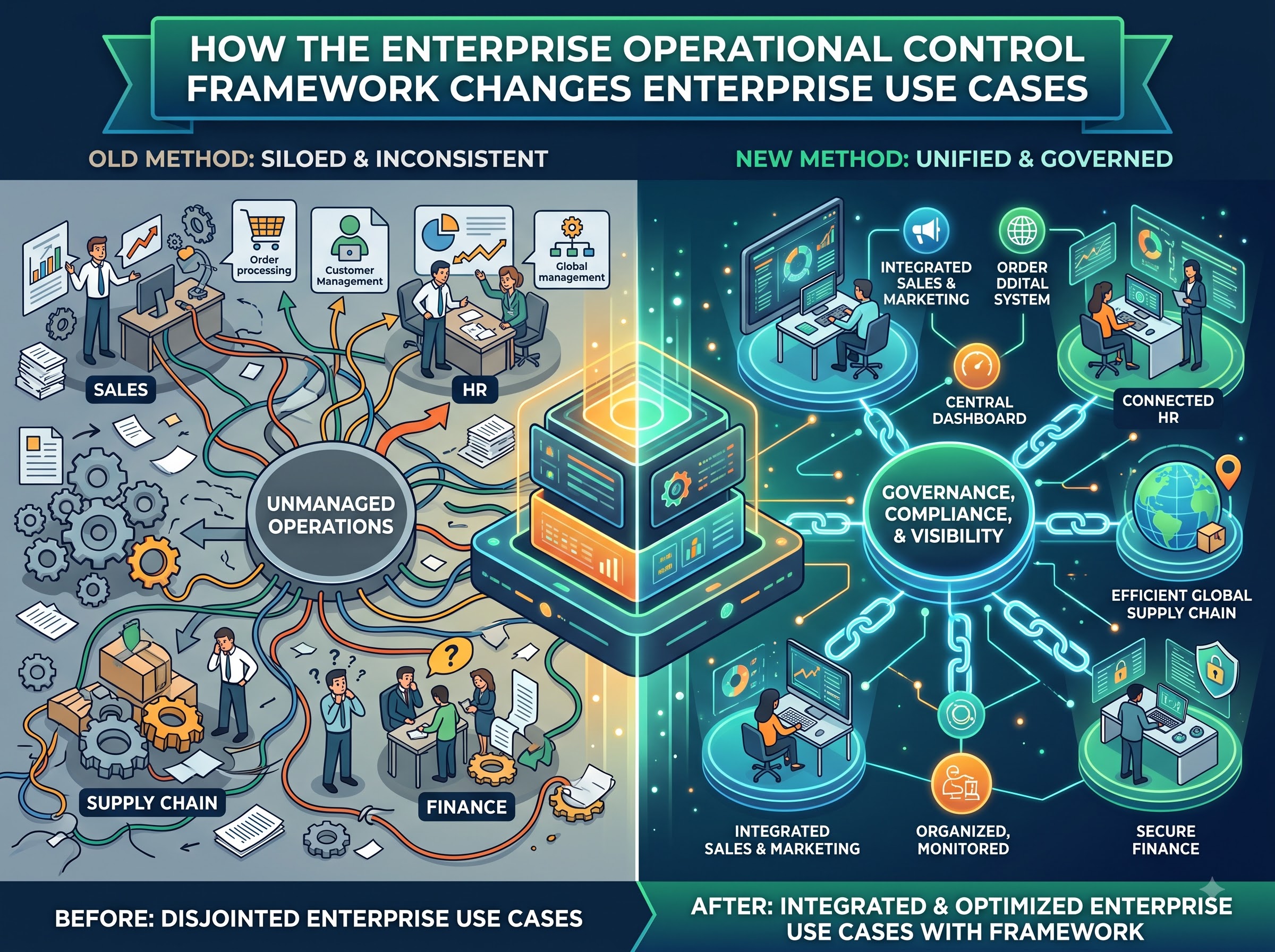 How the Enterprise Operational Control Framework Changes Enterprise Use Cases