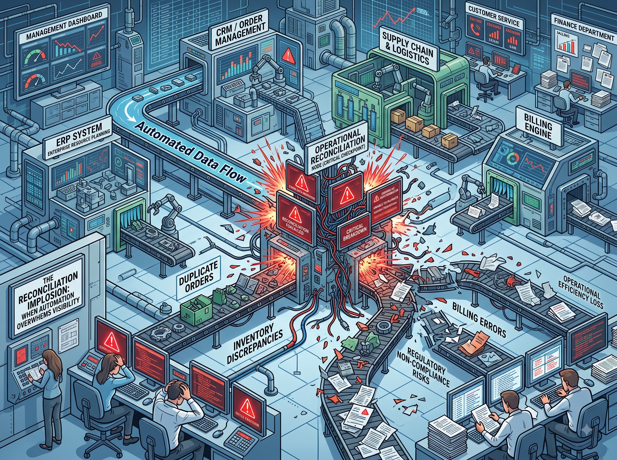 Where Reconciliation Breaks Down in Enterprise Operations