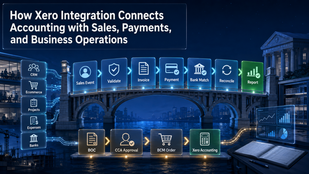 Xero Integration for Sales, Payments & Business Operations | BOC