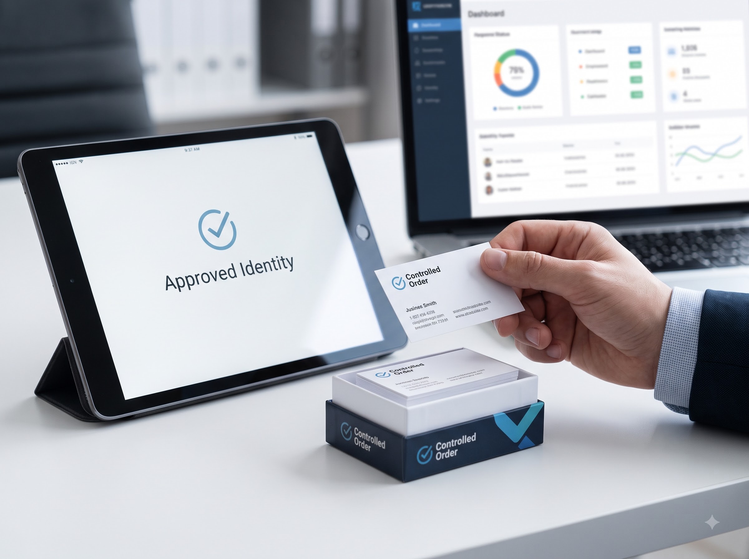 BCM Converts an Approved Identity into a Controlled Order