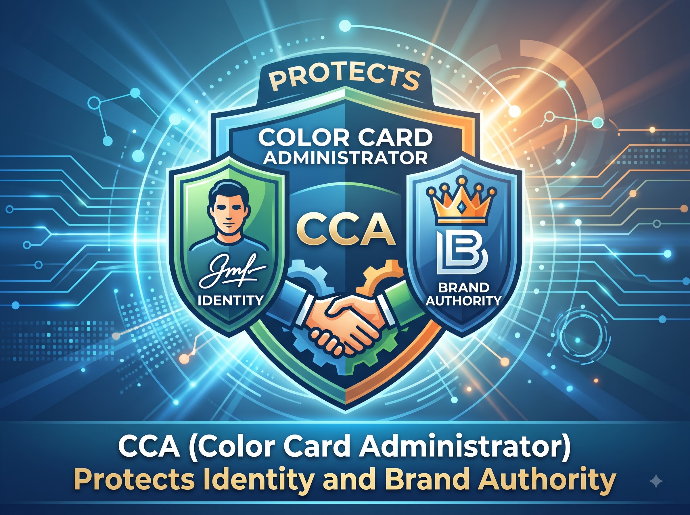 Color Card Administrator Protects Identity and Brand Authority