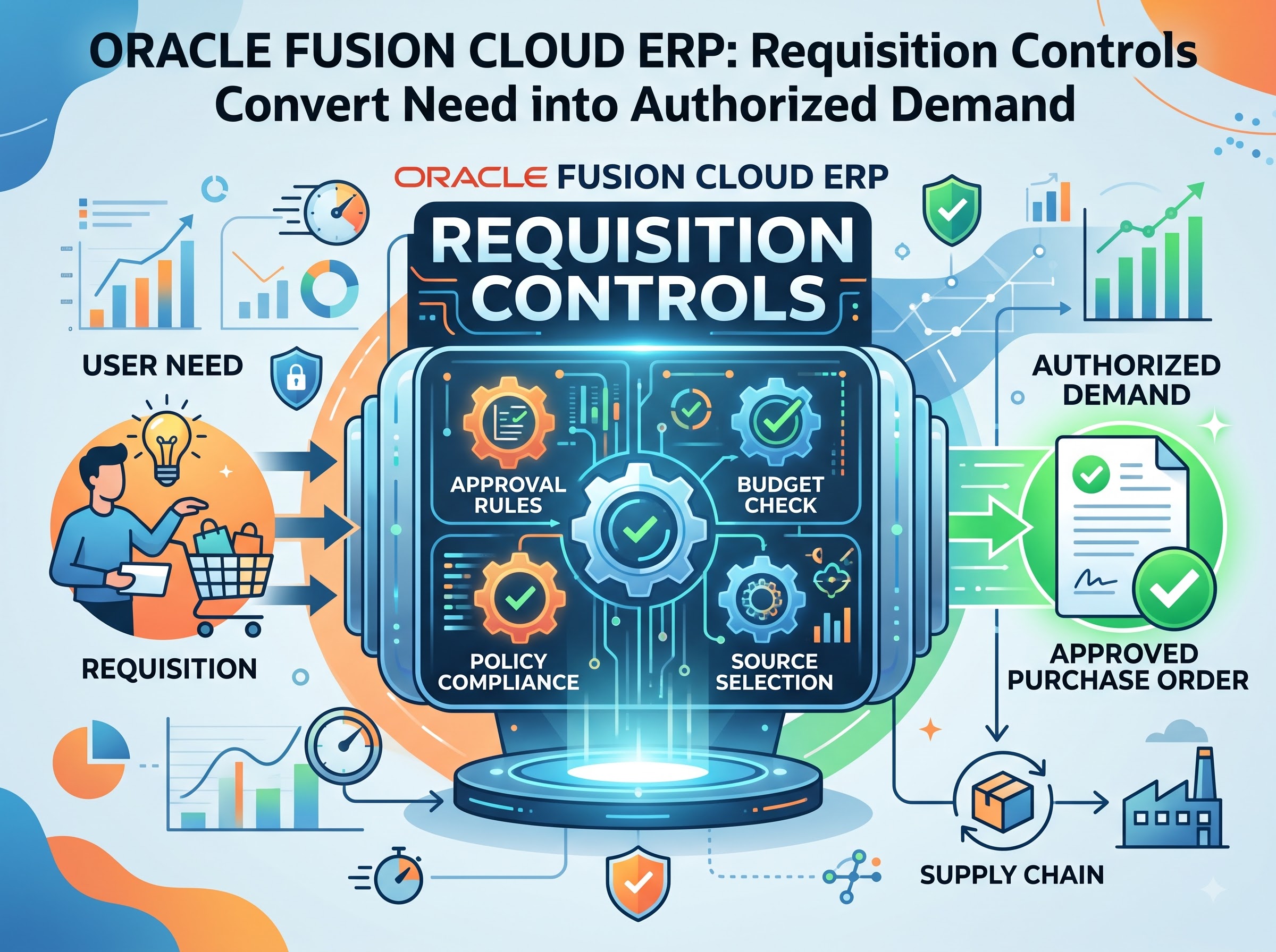 Requisition Controls Convert Need into Authorized Demand