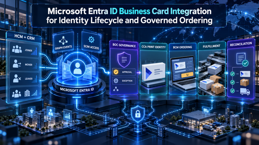 Microsoft Entra ID Business Card Integration For Identity Lifecycle