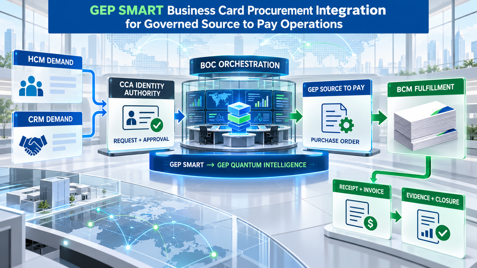 GEP SMART Business Card Procurement Integration For Governed Source-to-Pay Operations