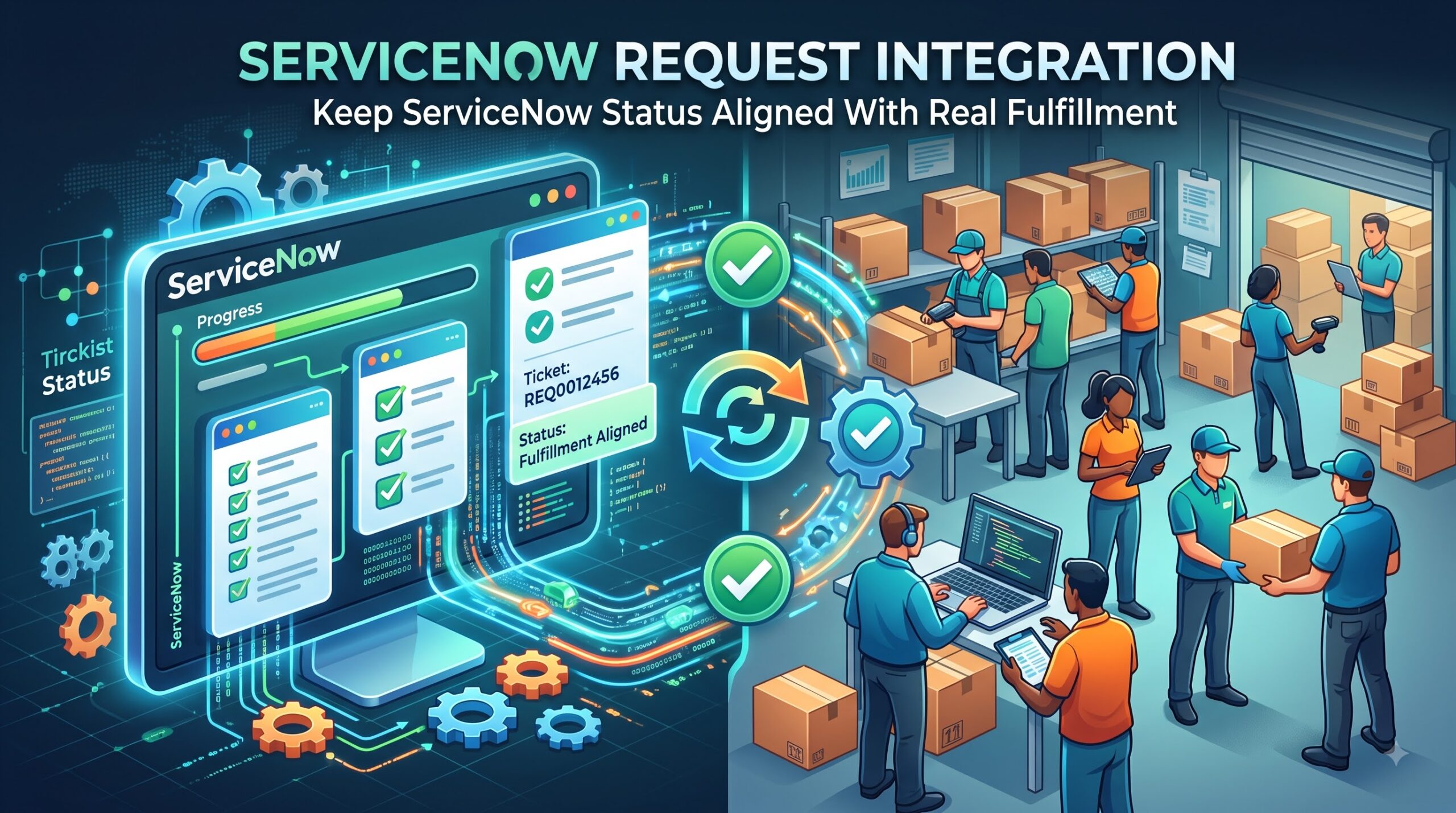 Keep ServiceNow Status Aligned With Real Fulfillment