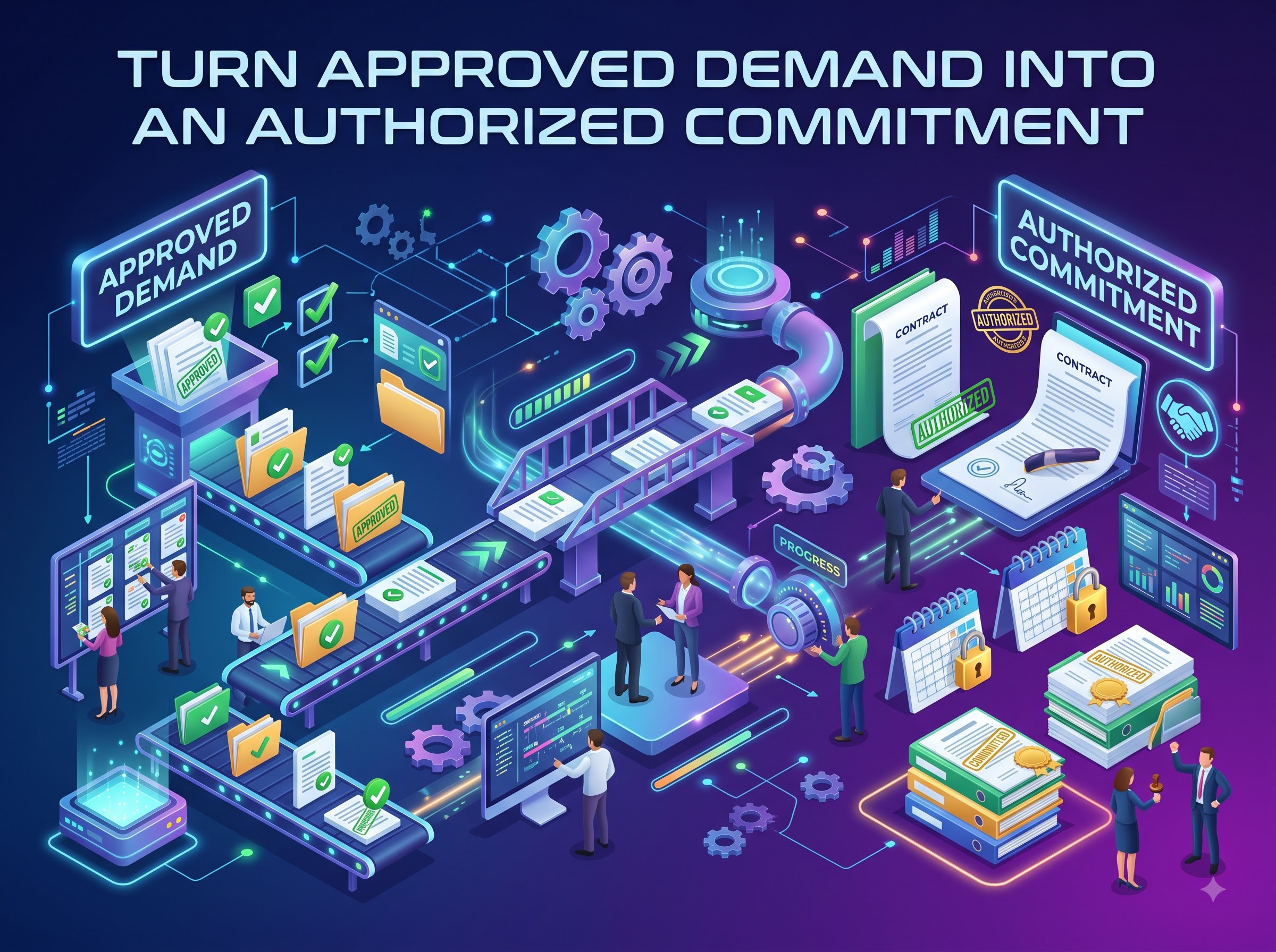Turn Approved Demand into an Authorized Commitment